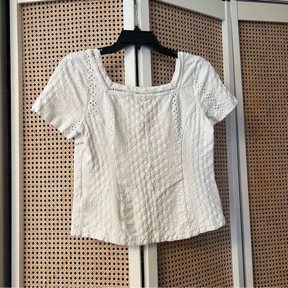 Anthropologie Eyelet Blouse - Picture 2 of 5